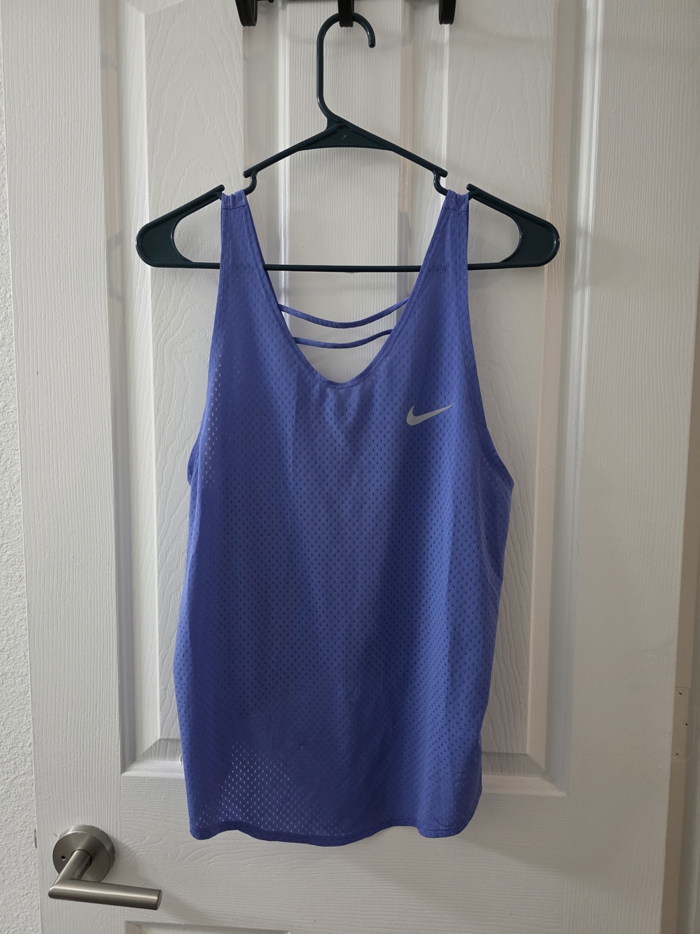 Nike Mesh Periwinkle Top
